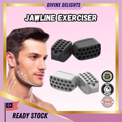 Jaw Training Jawline Exerciser Double Chin Black Chin Trainer Facial