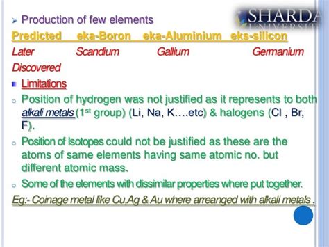 Classification Of Elements And Periodicity In Properties