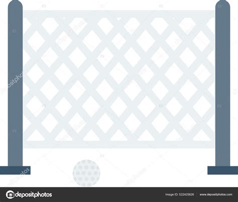 Football Goal Net Icon Flat Style Stock Vector By Iconfinder 522425626