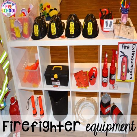 Fire Station Dramatic Play Pocket Of Preschool Dramatic Play