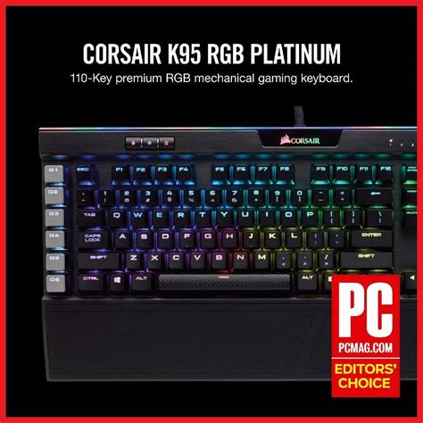 Corsair K Rgb Platinum Xt Mechanical Wired Gaming Keyboard Cherry