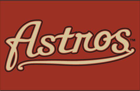 Houston Astros Logo Jersey Logo National League Nl Chris