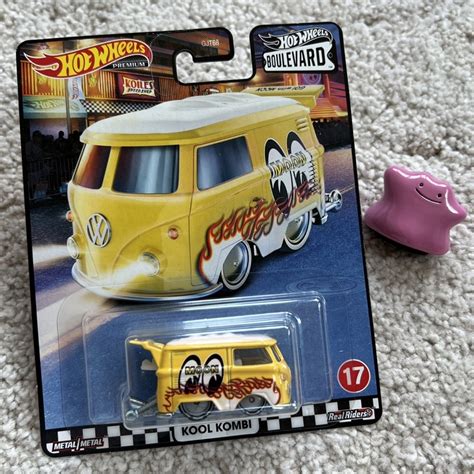 Hot Wheels Premium Kool Kombi Boulevard Mooneyes Livery Boulevard 17 Shopee Malaysia