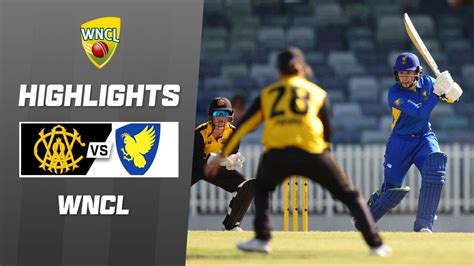 Western Australia V ACT Meteors WNCL 2023 24 YouTube