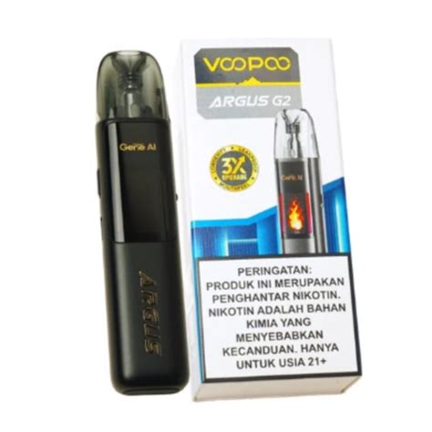 Jual VOOPOO Argus G2 Pod Kit SPRAY BLACK Authentic Compact