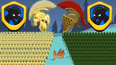 Hack Summon Golden Spearton Vs Golden Archidon Stick War