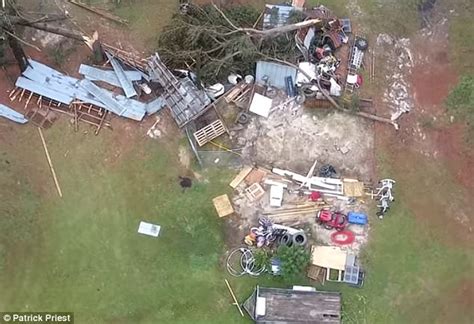 Drone Footage Reveals Harvey Devastation In North Carolina Daily Mail