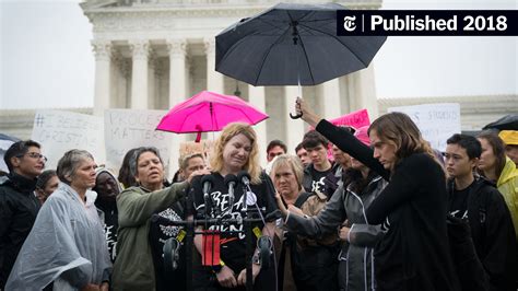 Protesters Rally Against Kavanaugh And Back His Accusers ‘the Wave Of Women Is Here’ The New