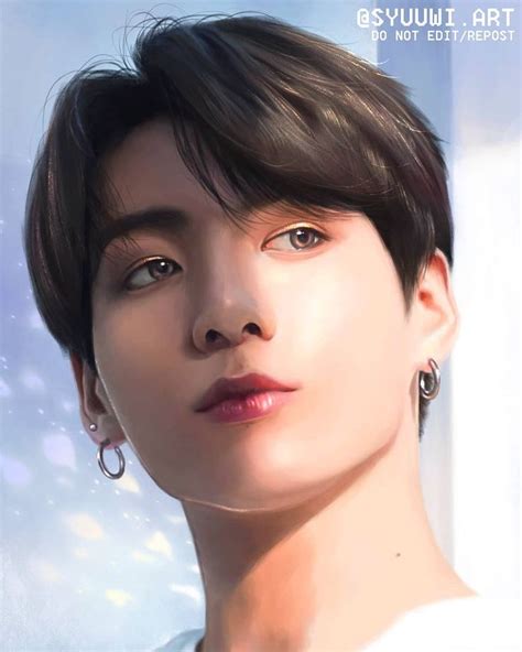 Pin by 𝙻𝚒𝚟 ꕥ on BTS art | Bts fanart, Jungkook, Jungkook fanart