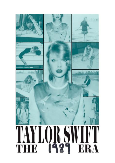 Taylor Swift 1989 Era Poster