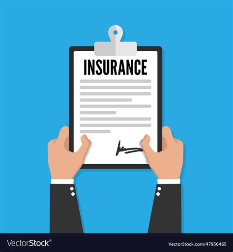 Medical Insurance Icon Flat Design Royalty Free Vector Image