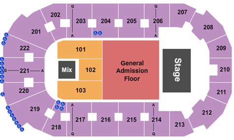 Covelli Centre Seating Chart & Maps - Youngstown