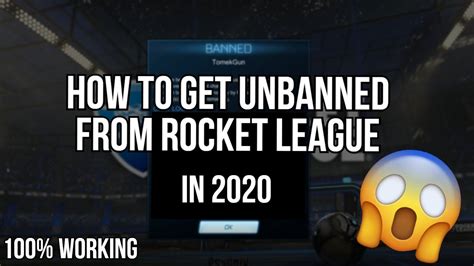 How To Get Unbanned From Rocket League In Youtube