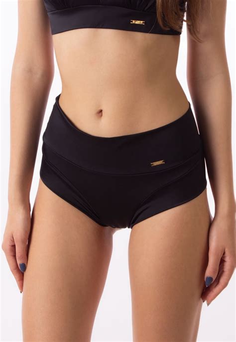 Calcinha Simony Lingerie Plus Size Tanga Cós Alto Microfibra Preto