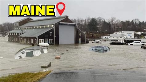 Coastal Maine Is So Distressed Storm Surge Waves And Flood In Maine