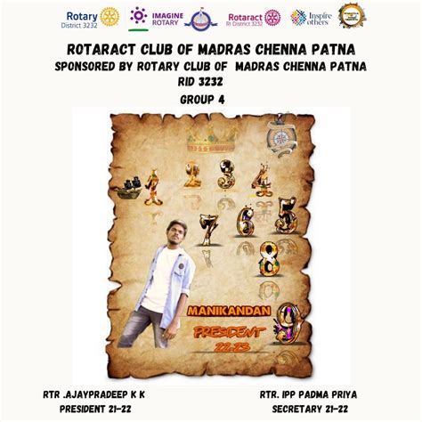 rotaract club  madras chenna patna