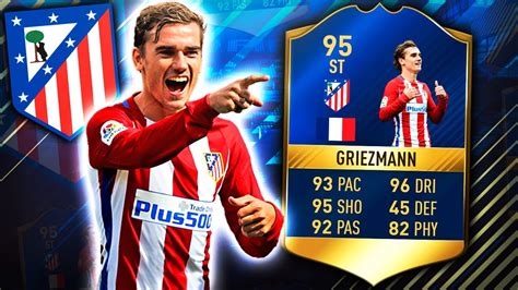 TOTS GRIEZMANN 95 THE BEST FRENCH STRIKER FIFA 17 ULTIMATE TEAM