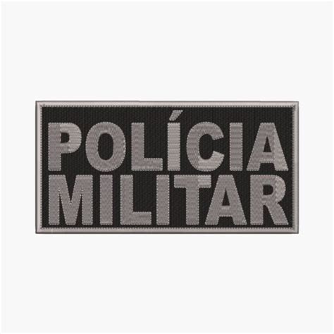 Brasão Polícia Rodoviária Federal PRF velcro Talles Bordados