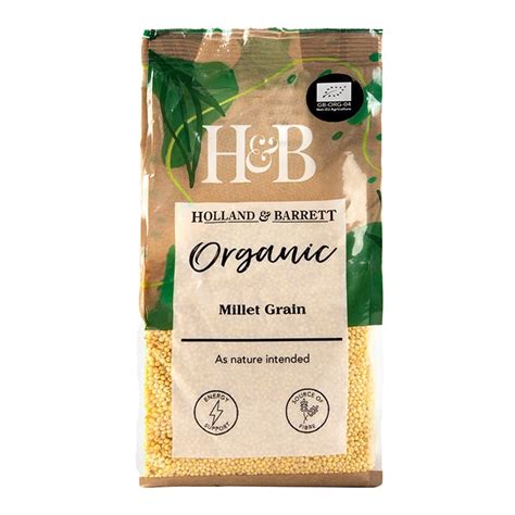 Holland And Barrett Organic Millet Grain 500g Mcgrocer