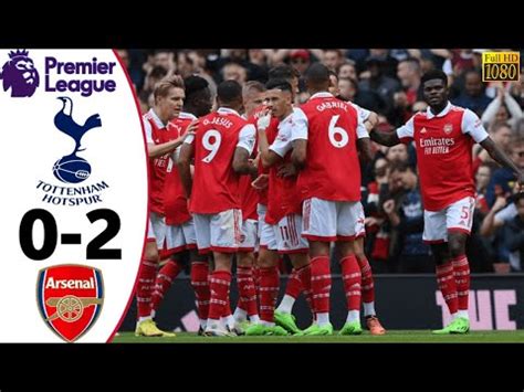 Hasil Liga Inggris Tadi Malam Tottenham Vs Arsenal Highlights