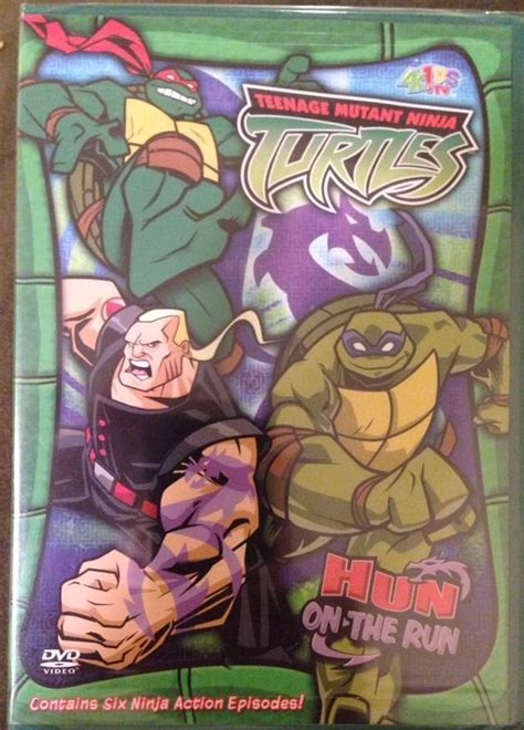 Teenage Mutant Ninja Turtles Season 3 Vol 7 Hun On The Run DVD