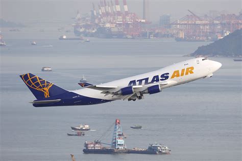 N451PA Boeing 747 400F Atlas Air Hong Kong Colin Parker Flickr