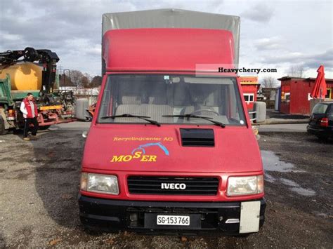 Iveco Daily C Lbw Top Stake Body And Tarpaulin Truck Photo