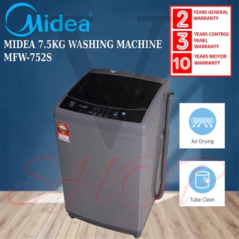 Midea 75kg Top Loading Fully Auto Washing Machine Mfw 752s Ma100w75