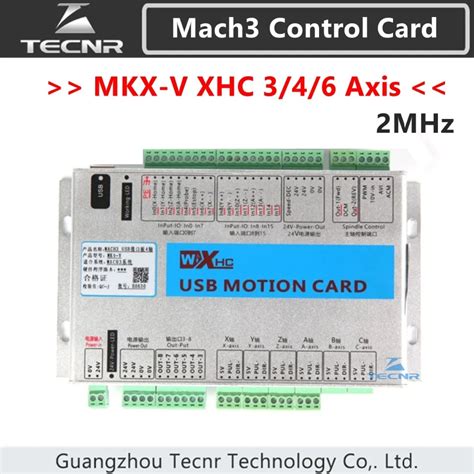 Xhc Mach3 Usb Breakout Board 3 4 6 Axis Mkx V Motion Control Card 2mhz