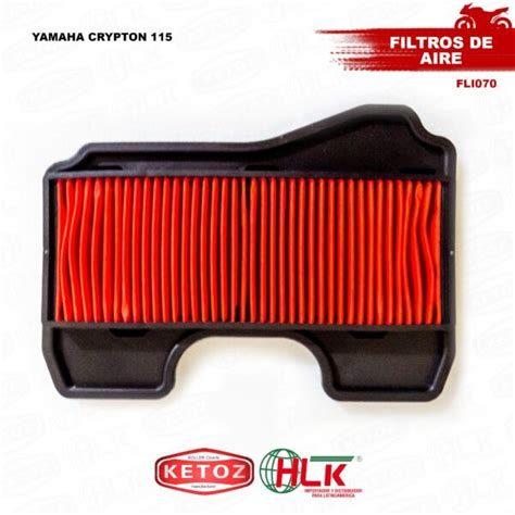 Filtro Aire Yamaha Crypton Ketoz