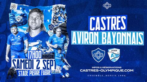 Castres Olympique Prochain Match Domicile Le Septembre Face L