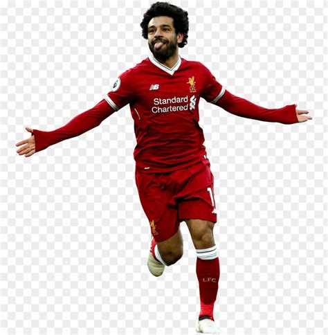 Footyrenders On Twitter - Mohamed Salah Liverpool PNG Transparent With ...