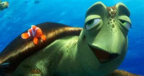 First Finding Dory Clip Takes a Ride with Crush the Sea Turtle