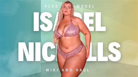 Isabel Nicholls Nall Mannequin Grande Taille Britannique