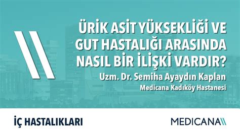 Ürik Asit Yüksekliği ve Gut Hastalığı Arasında Nasıl Bir İlişki Vardır