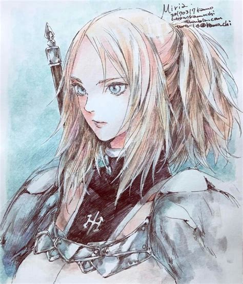 Pin De Crettaz Yann En Claymore Arte Manga Arte De Personajes Arte