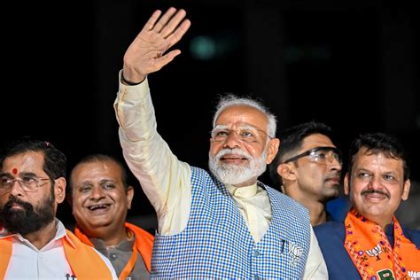 Indian Exit Polls Predict Record Bjp Win Eurasia