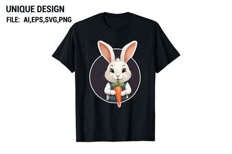 Easter Day Rabbit Bunny T Shirt Design Graphic By Nobabsorkar1