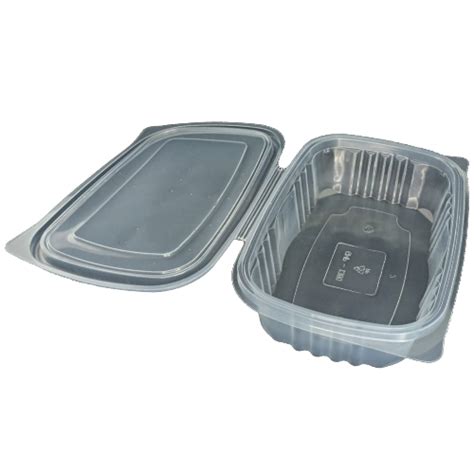 Envases Plastico Pp Polipropileno Transparentes Hermeticos Tapa Unida