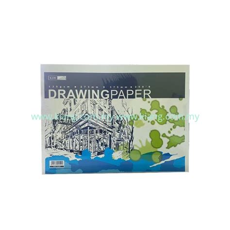 KAMI DRAWING PAPER 135 165GM 250S 273x375MM Syarikat Kiang Trading