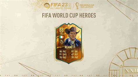 FIFA 23 Robbie Keane World Cup Hero SBC Leaked FUT WIKI