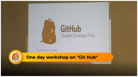 One Day Workshop On Git Hub Vaagdevi College Of Engineering