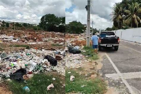 Cariri Moradores S O Acusados De Depositar Lixo Em Terreno Baldio