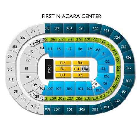 Keybank Center Seating Chart Interactive Elcho Table