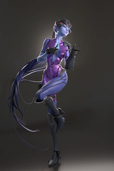 Artstation Widowmaker Qi Sheng Luo Widowmaker Overwatch Widowmaker Overwatch