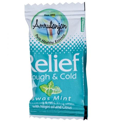 Buy Amrutanjan Relief Cough Cold Swas Mint 2 7 G Online At Best Price