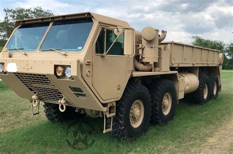 1984 M977 Oshkosh Hemtt 8x8 Truck With Material Handling Crane