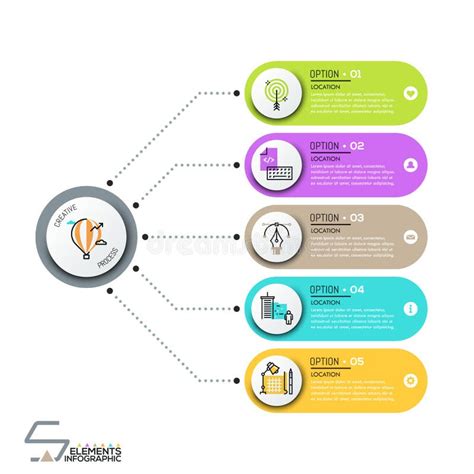 现代infographic设计模板 向量例证 插画 包括有 格式 管理 绘制 选项 图表 计算 97625175