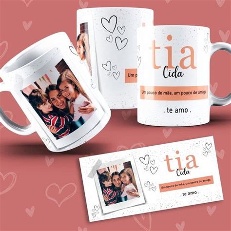 Caneca Personalizada Tia Foto Elo Produtos Especiais Caneca