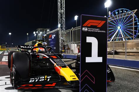 Verstappen Takes First Pole Of 2023 At Bahrain Grand Prix The